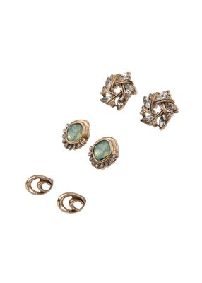 Set de 3 aros Nona Plateado ID