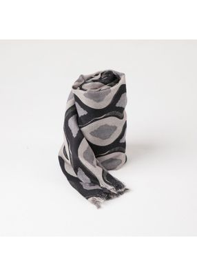 Pañuelo Estampado Fausti Azul Humana