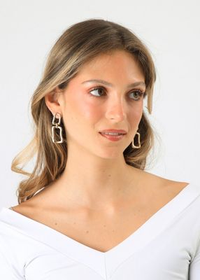 Imagen 2 del producto Aros Medianos Brisa Dorado Humana