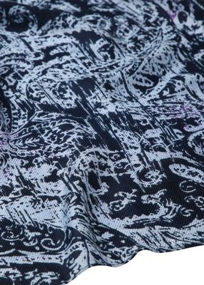 Imagen 2 del producto Pañuelo Estampado Grace Azul Humana