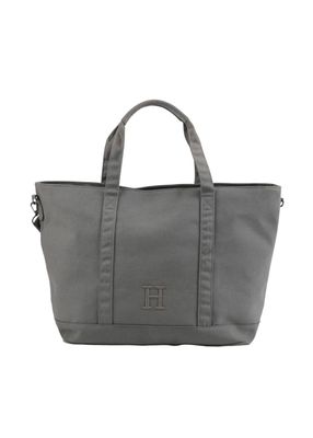 Cartera Tote Patong Gris Playa Humana