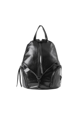 Mochila Chloe Ecocuero Negro Humana