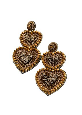 Imagen 1 del producto Aros Minerva Dorado Humana