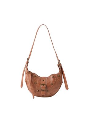 Cartera Hombro Ecocuero Candy Camel Humana
