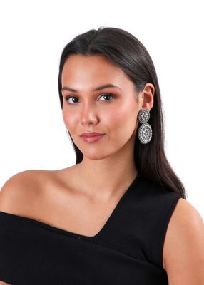 Imagen 2 del producto Aros Hera Plateado Humana