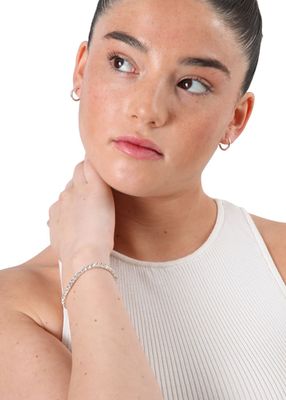 Imagen 2 del producto Pulsera Wella Elástica mostacillas cuadradas ID