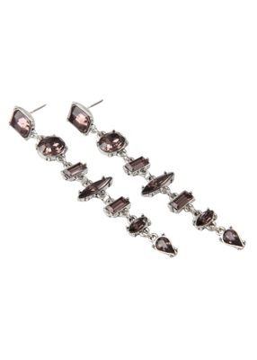 Imagen 1 del producto Aros Largo Federica Plateado Humana