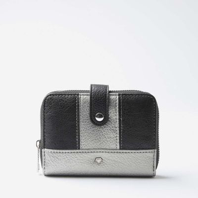 Imagen 1 del producto Billetera Mediana Laura Plateado i-D