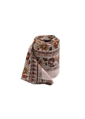 Pañuelo Estampado Celidonia Rosado I-D