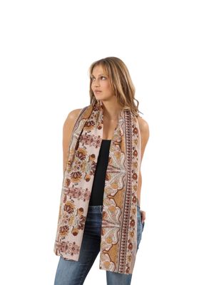 Imagen 2 del producto Pañuelo Estampado Celidonia Rosado I-D