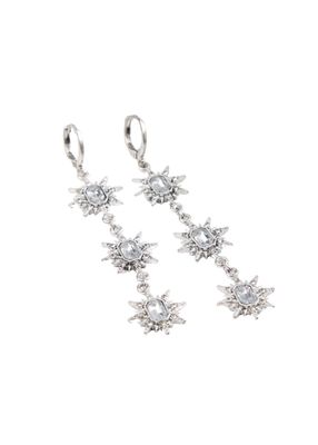 Aros Argolla Sun Plateado Humana