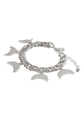 Pulsera Blanda Luna Plateada Humana