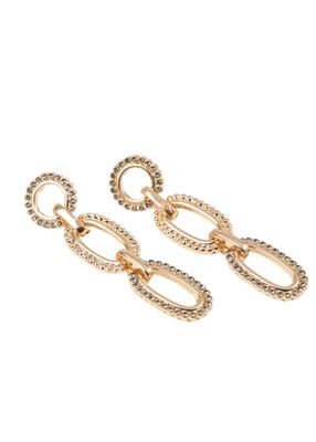 Aros Largo Punchy Paisley 14 Dorado i-D