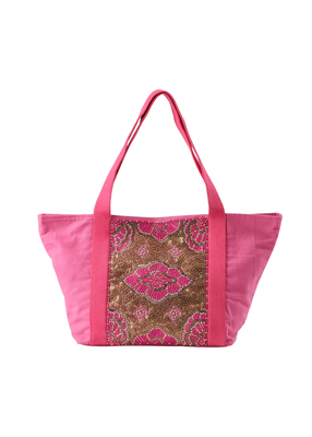 Cartera Tote Adela Rosado Humana