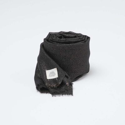 Pañuelo Liso Saona Negro Humana