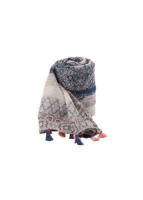 Pañuelo Estampado Positano Rosado Id