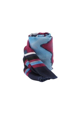 Pañuelo Estampado Maiori Azul Id