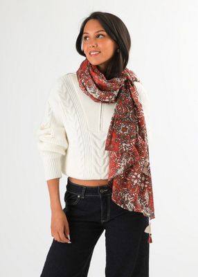 Imagen 2 del producto Pañuelo Estampado Hill Plateado Humana