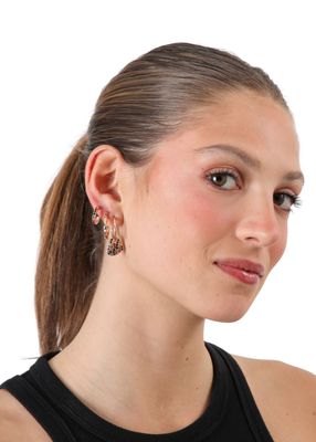 Imagen 2 del producto Set de 4 argollas Luminea Dorado ID