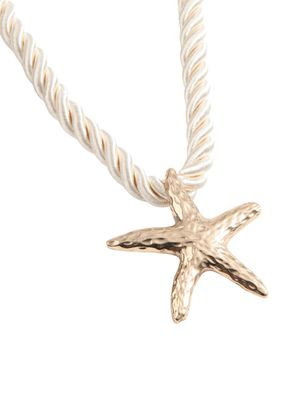 Collar Corto Sea Star Dorado Humana