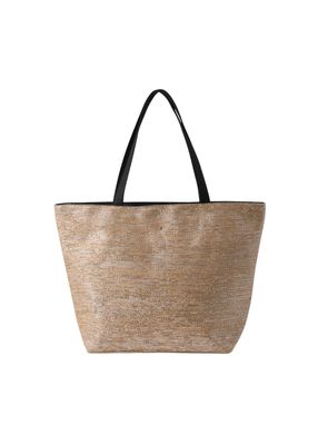 Cartera Tote Bari Beige Playa ID