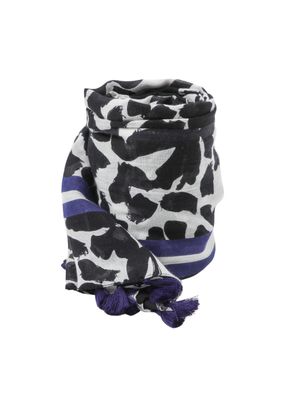 Pañuelo Estampado Acaí Negro Humana