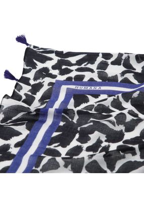 Imagen 2 del producto Pañuelo Estampado Acaí Negro Humana