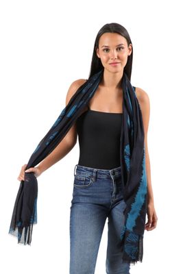 Imagen 2 del producto Pañuelo Estampado Diamela Negro I-D