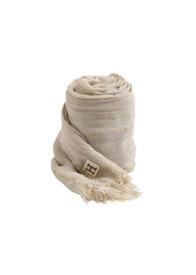 Pañuelo Liso Gino Lurex Beige Humana