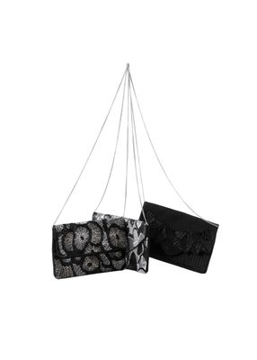 Imagen 2 del producto Cartera De Fiesta Mostacilla Radial Plateado Humana