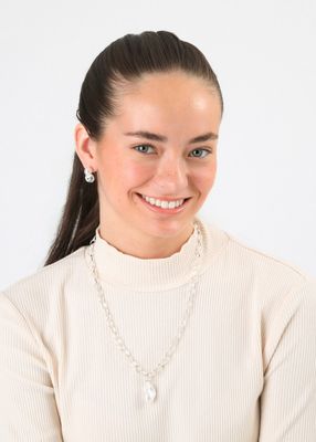 Imagen 2 del producto Set De Collar Elsa Plateado I-D