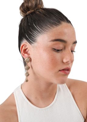 Imagen 2 del producto Aros largos Jazz Dorado ID