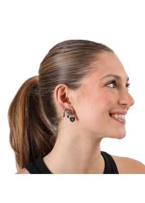 Imagen 2 del producto Set de 4 aros Alira Dorado ID