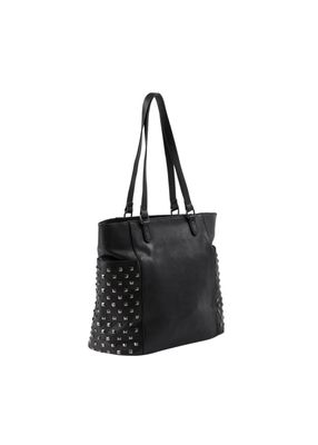 Imagen 2 del producto Cartera Tote Ecocuero Carol Negro Humana