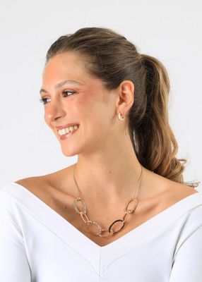 Imagen 2 del producto Collar Corto Elya Dorado Humana