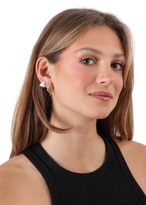 Imagen 2 del producto Set de 4 aros Eolia Plateado ID