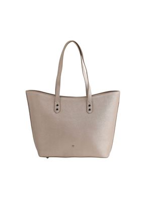 Cartera Tote Reims Ecocuero Beige ID