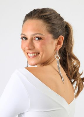 Imagen 2 del producto Aros Argollas Paula Plateado Humana