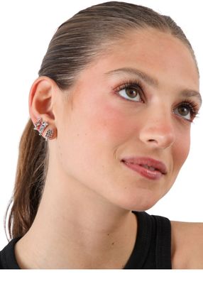 Imagen 2 del producto Set de 3 aros Adriana Plateado ID