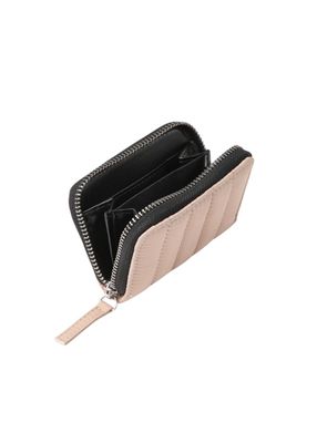 Imagen 2 del producto Billetera chica Mallorca Nylon acolchado beige ID