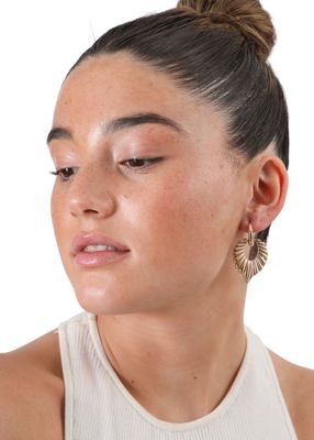 Imagen 2 del producto Argollas Lois Dorado ID