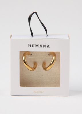 Imagen 2 del producto Aros Argollas Ed Gold Humana