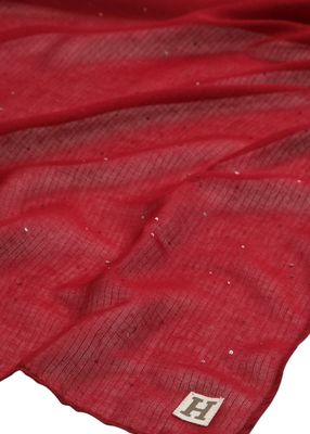 Imagen 2 del producto Pañuelo Liso Gabe Brillos Burdeo Humana