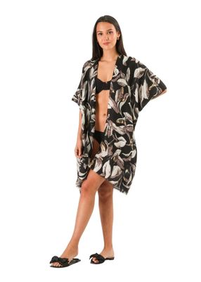 Imagen 2 del producto Kimono Abierto Floral Grey Id