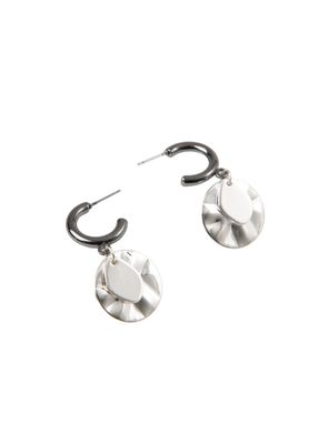 Aros Argolla Metal Power Plateado i-D