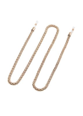 Strap Cadena Tubo Dorado Humana