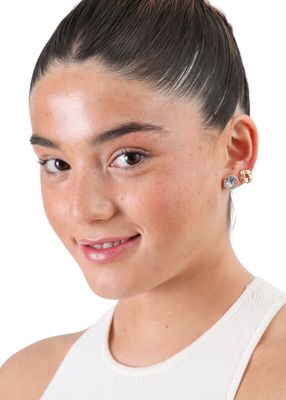 Imagen 2 del producto Set de 3 aros Flavia Dorado ID