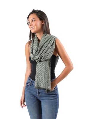 Imagen 2 del producto Pañuelo Liso Delfi Verde Humana