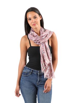 Imagen 2 del producto Pañuelo Estampado Robinia Rosado I-D