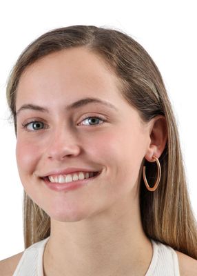 Imagen 2 del producto Aros Argolla Thin Dorado Humana